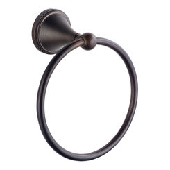 Click here to see BRIZO 69546-RB Brizo Traditional Wall Mounted Round Towel Ring, Venetian Bronze - 69546-RB