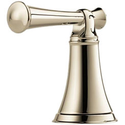 Click here to see BRIZO HL505-PN Brizo Baliza Lever Handle Kit For Widespread Lavatory Faucet And Bidet, ADA, Zinc, Brilliance Polished Nickel - HL505-PN