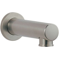 Click here to see Brizo RP54874BN Brizo Odin/Quiessence Brilliance Brushed Nickel Wall Mounted Tub Spout with Pull-Down Diverter, 1/2-inch Connection Size - RP54874BN