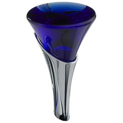 Click here to see Brizo RP48903PC Brizo RP48903PC RSVP Polished Chrome Widespread Blue Glass Finial