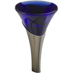 Click here to see Brizo RP63256BN Brizo RP63256BN RSVP Brushed Nickel Blue Crystal Finial
