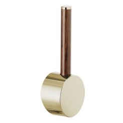 Click here to see Brizo HLB177-PNWD Brizo Odin Bar Faucet Lever Handle Kit for 61065LF and 61075LF, ADA, Brilliance Polished Nickel/ Wood - HLB177-PNWD
