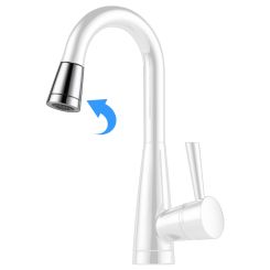 Click here to see Brizo RP42868 Brizo RP42868 Venuto Polished Chrome Kitchen Pull-Down Wand