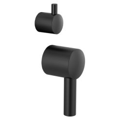 Click here to see  HL75P75-BL Brizo Odin Pressure Balance Diverter Top and Bottom Lever Handle Kit, ADA-Compliant, Matte Black - HL75P75-BL