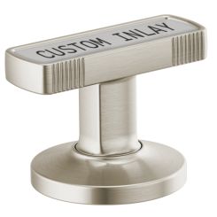 Click here to see  HI5306-NK Brizo Kintsu Widespread Lavatory Knob with Custom Inlay Handle Kit, Brilliance Luxe Nickel - HI5306-NK