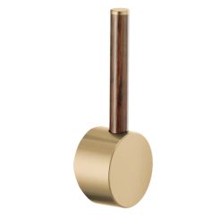 Click here to see Brizo HLB177-GLWD Brizo Odin Bar Faucet Lever Handle Kit for 61065LF and 61075LF, ADA-Compliant, Brilliance Luxe Gold/ Wood - HLB177-GLWD