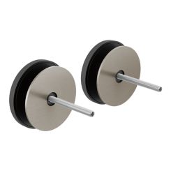 Click here to see Brizo 699907-NK Brizo Kintsu Towel Bar Glass Panel Installation Kit, Brilliance Luxe Nickel - 699907-NK