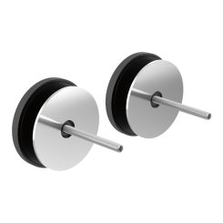 Click here to see Brizo 699907-PC Brizo Kintsu Towel Bar Glass Panel Installation Kit, Polished Chrome - 699907-PC