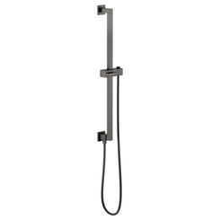Click here to see  74799-SL Brizo 74799-SL Essential Linear Square Slide Bar with Metal Hose - Luxe Steel
