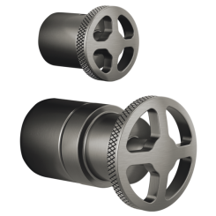 Click here to see Brizo HW75P32-SL Brizo Litze Pressure Balance Valve Trim with Integrated Diverter Wheel Handle Kit, Brilliance Luxe Steel - HW75P32-SL
