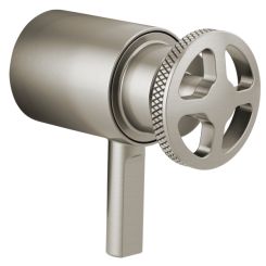 Click here to see Brizo HW6032-NK Brizo Litze Wheel/Notch Lever Handle Kit with Textural Knurling Detail for Litze Thermostatic Valve Trim , ADA, Brilliance Luxe Nickel - HW6032-NK