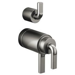 Click here to see Brizo HL7539-SL Brizo Notch Lever Handle Kit for Litze Thermostatic Valve with Diverter Trim,  ADA, Brilliance Luxe Steel - HL7539-SL