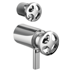 Click here to see Brizo HW7532-PC Brizo Litze Wheel Handle Kit for Litze TempAssure Thermostatic Valve with Diverter Trim, ADA, Polished Chrome - HW7532-PC