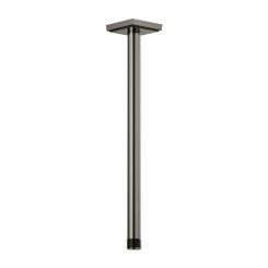 Click here to see Brizo RP101286BNX Brizo Essential 14” Ceiling Mount Shower Arm and Square Flange, Brilliance Black Onyx - RP101286BNX