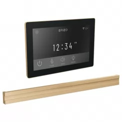 Click here to see  8CB-600S-PG-L Brizo Mystix Transcendent Lumicoat Polished Gold Digital Steam Control Kit with Bilateral Steam Head, Built-In WiFi, 12 Presets - 8CB-600S-PG-L