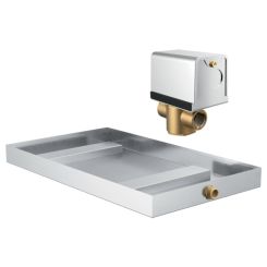 Click here to see DELTA FAUCETS COMPANY 8GA-XAD-240 Brizo Mystix 240V Auto Drain Valve with Extra Large Generator Pan for 8GE-TSG Steam Generators - 8GA-XAD-240