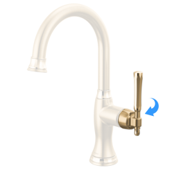 Click here to see Brizo RP101787GLPG Brizo Tulham Bar Faucet Lever Handle Kit, Brilliance Luxe Gold / Brilliance Polished Gold - RP101787GLPG