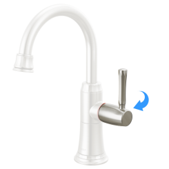 Click here to see Brizo RP101789SS Brizo Tulham Instant Hot Faucet Lever Handle Kit, Brilliance Stainless - RP101789SS