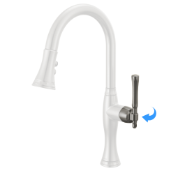 Click here to see Brizo RP101785SL Brizo Tulham Pull-Down Kitchen/Prep Faucet Lever Handle Kit, Brilliance Luxe Steel - RP101785SL