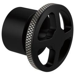 Click here to see Brizo HW7032-BLSL BRIZO HW7032-BLSL LITZE ONE-HANDLE FREESTANDING TUB FILLER WHEEL HNDL KIT- MTT BLK/LUXE STEEL
