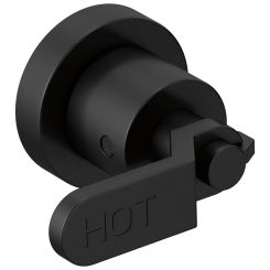 Click here to see Brizo HL70434-BL Brizo Industrial Lever Handle Kit for Litze Two Handle Wall Mount Tub Filler, ADA, Matte Black - HL70434-BL