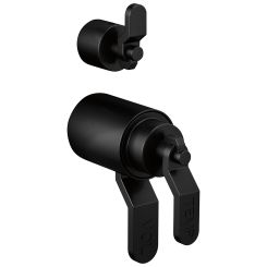 Click here to see  HL7534-BL Brizo Industrial Lever Handle Kit for Litze Thermostatic Valve with Diverter Trim,  ADA, Matte Black - HL7534-BL