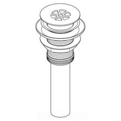 Click here to see Brizo RP72411BZ Brizo RP72411BZ Grid Strainer Without Overflow Bronze Brilliance