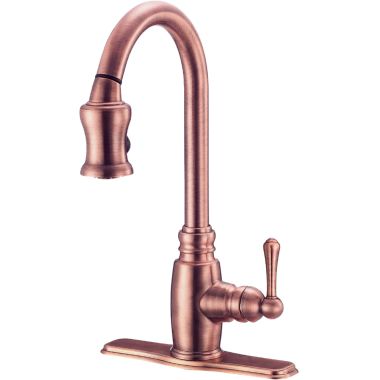 Click here to see Danze D454557AC Danze D454557AC Kitchen Pull-Down Antique Copper