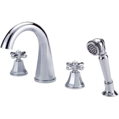 Click here to see Danze D314766 Danze D314766 Chrome Roman Tub Faucet with Spray