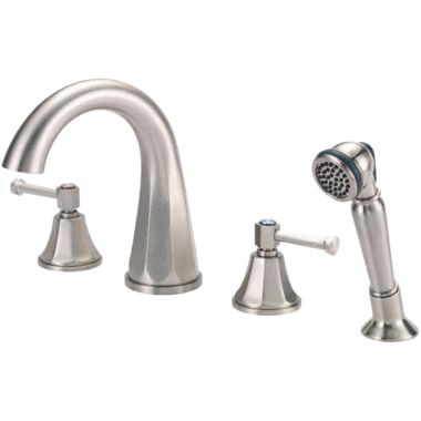 Click here to see Danze D314768BN Danze D314768BN Roman Tub W/ Spray Brushed Nickel