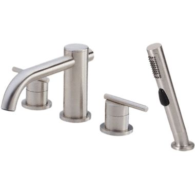 Click here to see Danze D305758BN Danze D305758BN Brushed Nickel Roman Tub Trim W/ Shower
