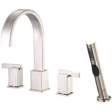 Click here to see Danze D301944BN Danze D301944BN Brushed Nickel Roman Tub Trim W/ Shower