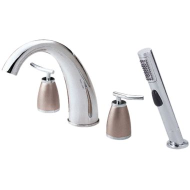 Click here to see Danze D303754CSN Danze D303754CSN Chrome & Nickel Roman Tub W/ Spray