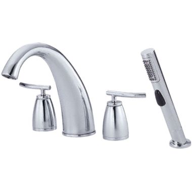 Click here to see Danze D303754 Danze D303754 Chrome Roman Tub Faucet with Hand Shower