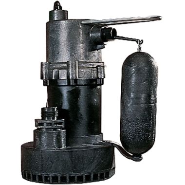 Click here to see   Little Giant 5.5-Asp Sump/Utility Pump 40 Gpm
