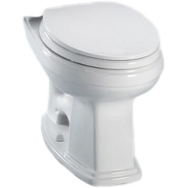 Click here to see Toto C424EFG#01 Toto C424EFG#01 White Eco Promenade Toilet, Elongated Bowl 1.28GPF, SanaGloss