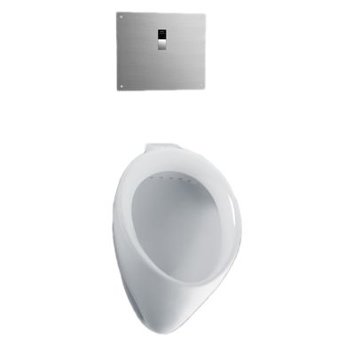 Click here to see Toto UT104EV#03 Toto UT104EV#03 Bone Commercial Washout High Efficiency Urinal, 0.5 GPF ADA