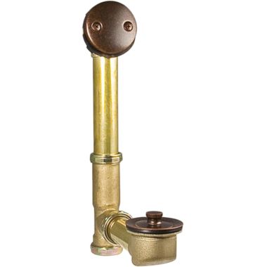 Click here to see Pfister 018-310U Pfister 018-310U Brass Lift Turn Waste And Overflow