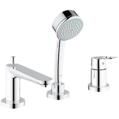 Click here to see Grohe 19592000 Grohe 19592000 Chrome Balloop Roman Tub Trim With Handheld