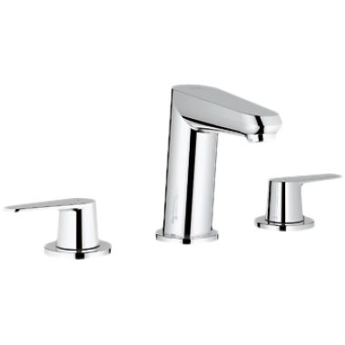 Click here to see Grohe 20215002 Grohe 20215002 Chrome Eurodisc Two Handle Widespread Lav Faucet