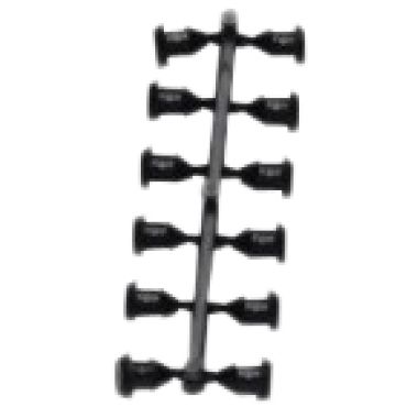 Click here to see Toro T-FPG02 Toro T-FPG02 Blue Stripe Double Sided Goof Plugs (53777)