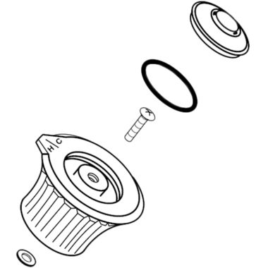 Click here to see Moen 13126 Moen 13126 Part Handle Knob Legend Single Handle Lavatory B/ G