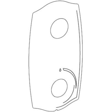 Click here to see Moen 103683 Moen 103683 Part Eschutcheon Asceri Tub and Shower Two Handle Base