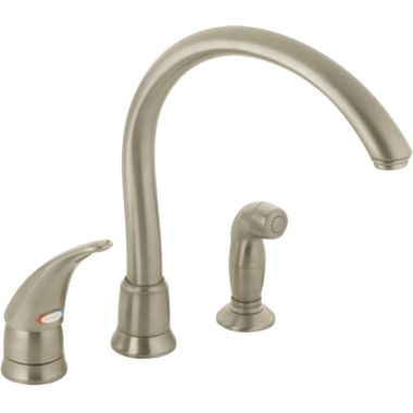 Click here to see Moen 7730SL MOEN 7730SL MONTICELLO KITCHEN CATHEDRAL WITH SPRAY S.S.