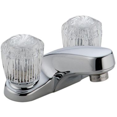 Click here to see Delta 2502 Delta 2502 Classic Two Handle Centerset Lavatory Faucet - Less Pop-Up (Chrome)