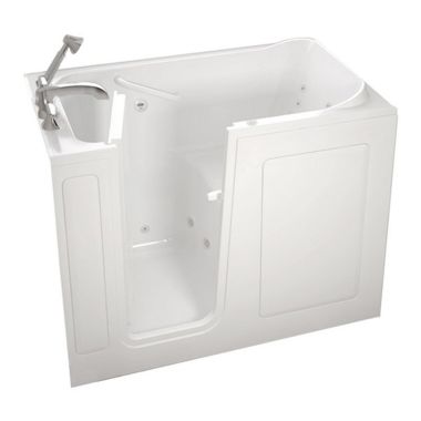 Click here to see American Standard 2848.104.WLW American Standard 2848.104.WLW Gelcoat Walk–In Whirlpool w/ Quick Drain, White