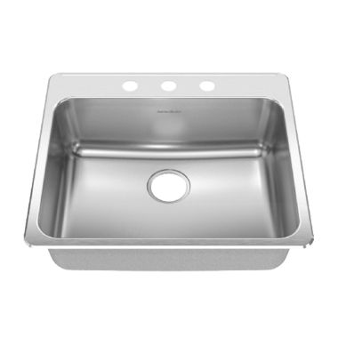 Click here to see American Standard 15SB.252211.073 American Standard 15SB.252211.073 Prevoir Stainless Steel 1–Bowl Drop–In Sink