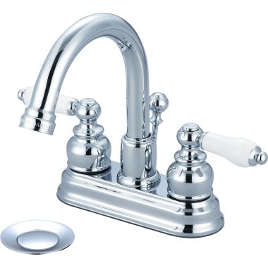 Click here to see Pioneer 3BR310 Pioneer 3BR310 Two–Handle Lavatory Faucet in a  Classic Chrome Finish