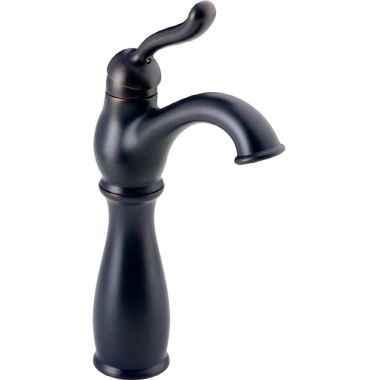 Click here to see Delta 579-RBWF Delta 579-RBWF Venetian Bronze Single Handle Lavatory Faucet