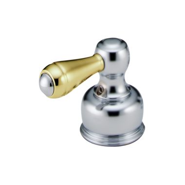 Click here to see Delta H25CB Delta H25CB Delta Two Metal Lever Handle Kit (Chrome/Polished Brass)